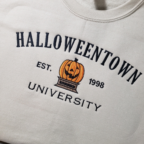 Halloweentown Embroidered Sweatshirt - Picture 1 of 3
